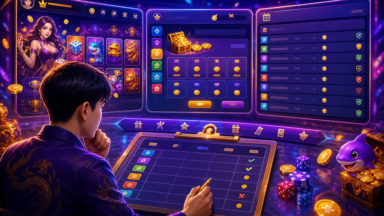 Ba màn hình cần đối chiếu trước khi chọn trò chơi: cách kiểm tra thông tin thanh toán nhất quán giữa các trò chơi king33