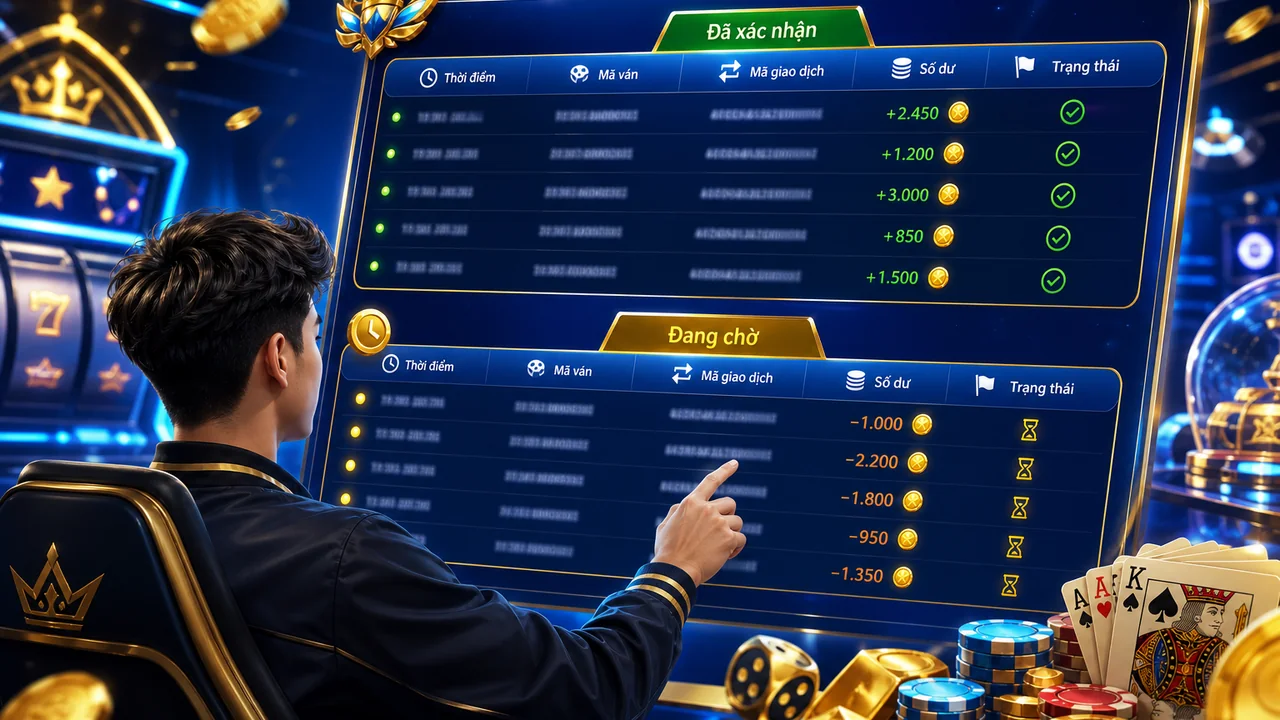 Sau phiên chơi: cách đối soát giao dịch king33 bằng bảng mã rõ ràng
