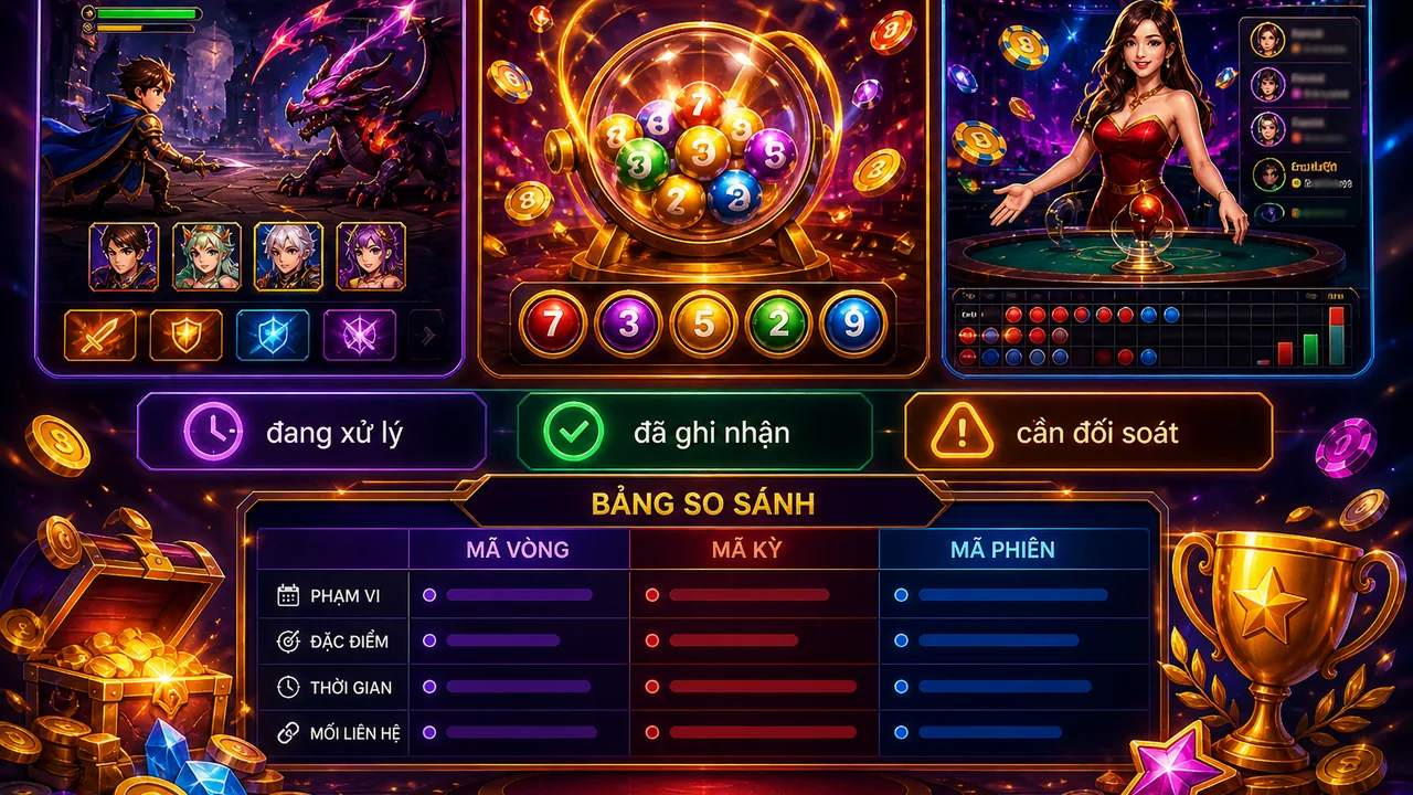 Đọc nhãn giao dịch theo từng kiểu chơi: ý nghĩa trạng thái thanh toán trong từng định dạng trò chơi king33