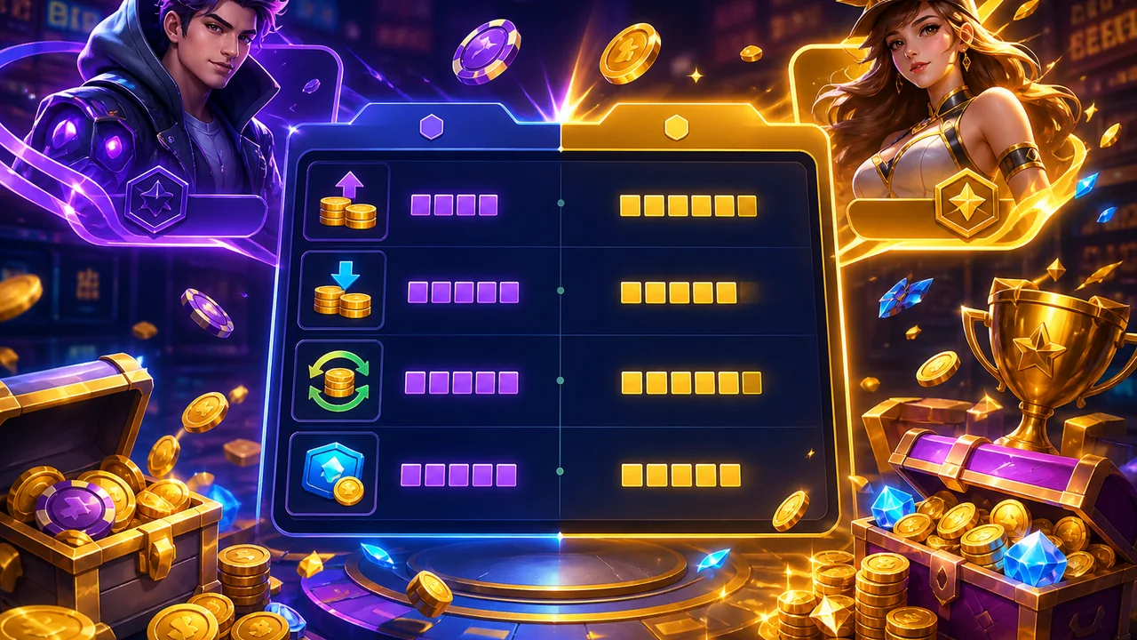 Bảng phí nào đáng chú ý khi so sánh các định dạng game king33?