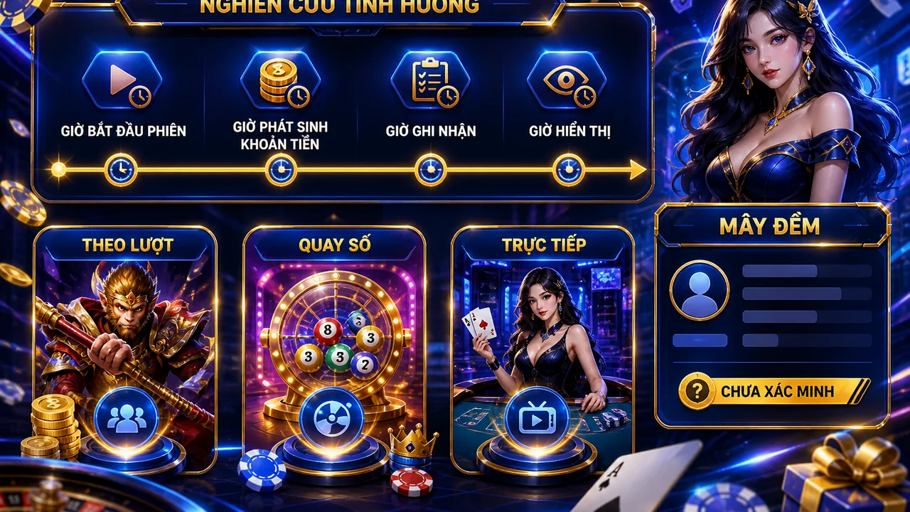 Đối chiếu mốc giờ giao dịch giữa các định dạng trò chơi king33